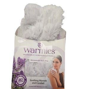 Warmies Neck Wrap Heatable Marshmallow Lavender 1 Wrap NWT